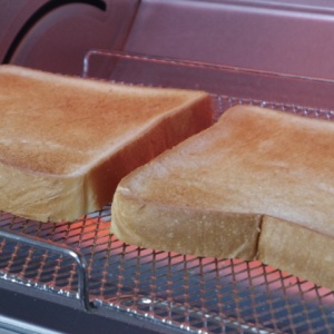ちなみにIHコンロのグリルも美味しいトーストが出来上がります！